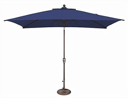 Amazon Com Simplyshade Catalina Patio Umbrella In Sky Blue Garden Outdoor