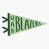 UAB Pennant University Alabama Birmingham Blazers College Sports Fan Gift Car Window 5" Vinyl Decal Bumper Sticker