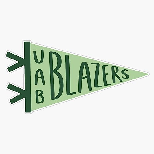 UAB Pennant University Alabama Birmingham Blazers College Sports Fan Gift Car Window 5" Vinyl Decal Bumper Sticker