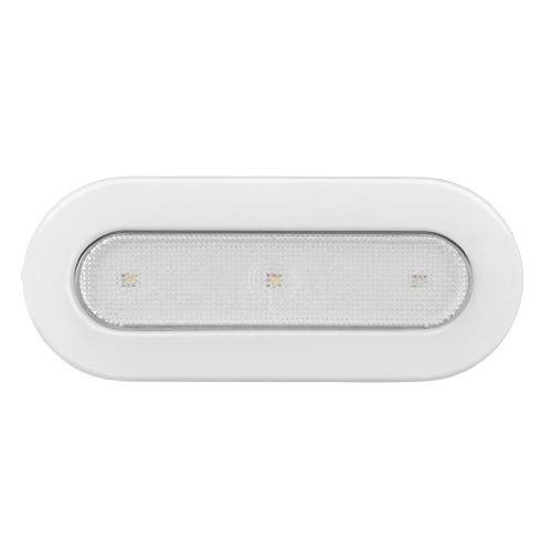 Ecolight Battery-Operated 6-Inch White Led Tap Bar - Auto Timer - 30,000 Hours Lamp Life - White #TOP1