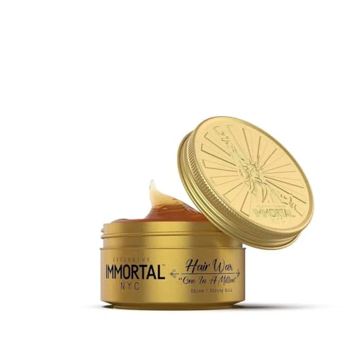 Immortal NYC One In A Million Hair Styling Product - 8 out of 9 Holding Ability, High Shine - All Natural Water-Based Formula for Men, No Residue, Suitable for All Hair Types