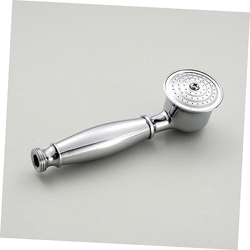 Regadera de mano cromada 7.08 pulg ahorro agua miniatura 6