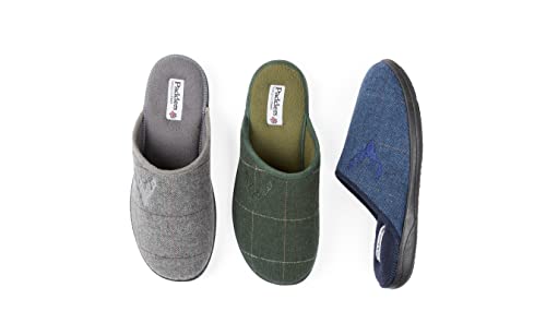 Padders Stag Wide Fitting Mens Memory Foam Slippers - Image 5