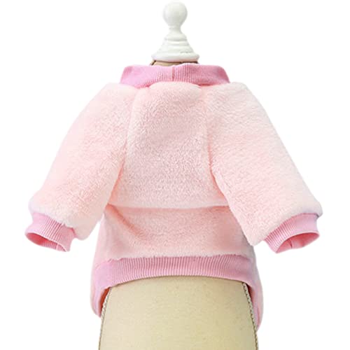 Image of Dog Sweaters for Small Dogs, Soft Fleece Puppy Clothes, Warm Winter Coat
