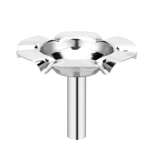 Caño Fuente de Agua para Gatos 2,6L, Accesorios Mascotas Repuestos de Acero Inoxidable con Forma Flor Fuente Agua Potable para Gatos y Perros