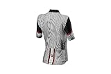 Stehkragen castelli Damen Illusione Jersey T-Shirt, Schwarz/Weiß, S