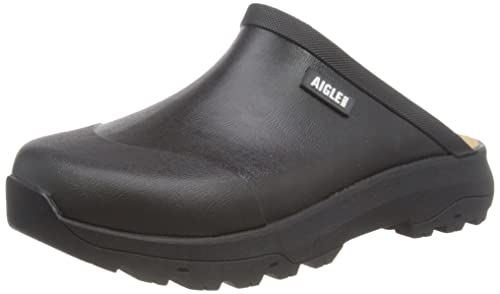 Aigle Men's Corlay Medium Clog, Schwarz, 43 EU