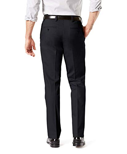 Image of Dockers Mens Straight Fit Signature Lux Cotton Stretch Khaki Pant - Creased