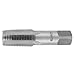 Adfaga 1/2 Inch High Hardness Steel Thread Tap for CNC Machining and Precision Machine Repair 22mm Thread 34mm Depth Silver Industrial Grade Tapping Tool