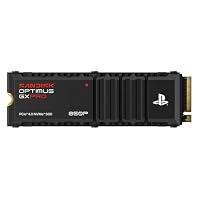 SanDisk Optimus GX PRO 850P NVMe M.2 SSD 2 TB (Offiziell lizenzierte Speichererweiterung für PS5-Konsolen, bis zu 7.300 MB/s, PCIe Gen 4.0) mit Kühlkörper – Ansicht 1
