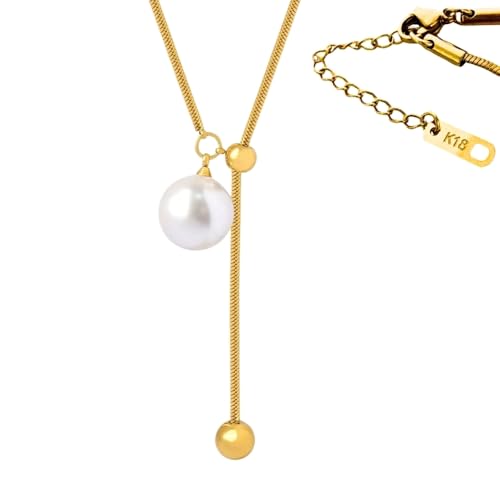 [Galant] p[lbNX XChAWX^[ ߉\ Xl[N`F[ OlbNX T[WJXeX AM[ ꗱ^ 14mm k18 S[h bL (S[h ő70cm+5cm܂Œ\)