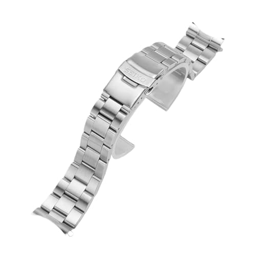 Integrazione perfetta delle estremità curve: il cinturino presenta maglie curve di precisione che si fissano a filo con la cassa circolare dell'orologio. Questo design ergonomico elimina gli antiestetici spazi tra il cinturino e la cassa dell'orologio, creando un aspetto coerente e professionale che esalta l'estetica generale del tuo orologio.
