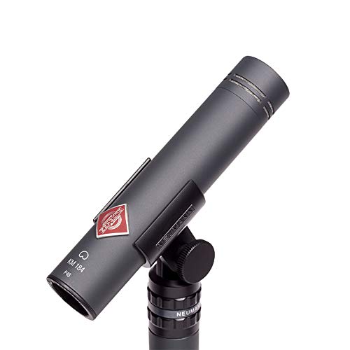 Image of Neumann SKM 184 MT Stereo Matched Microphone Pair (Matte Black) with AKG K 240 Studio Pro Headphones & XLR Cable Bundle