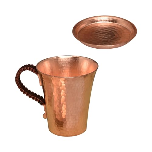 Mug avec couvercle en céramique pour les soirées et fêtes à la maison