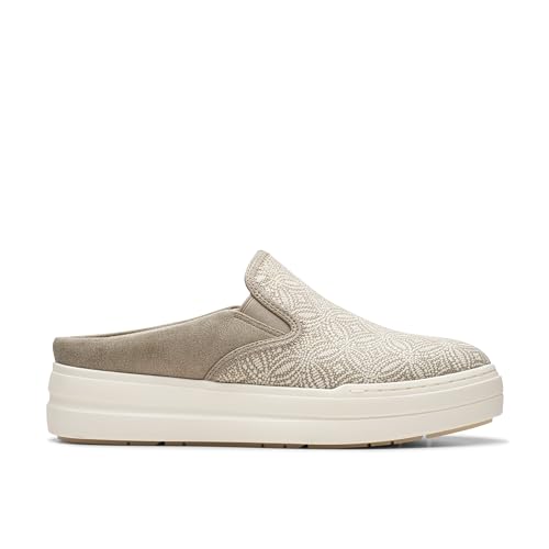Clarks Clarks CloudSteppers Women's Audreigh Cove, Stone Textile, 12 Medium US