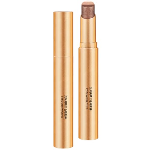 Eyeshadow Stick, Waterproof Creamy Long-Lasting Eye Makeup, Natural & Shimmer Shades Contour Stick,Pearly Glitter Cream Stick Pen Eye Liner Makeup,For Daily Makeup & Special Occasions