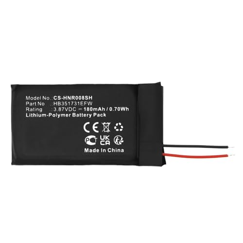 Batería de reemplazo para Hono'r HES-B09 180mAh miniatura 3