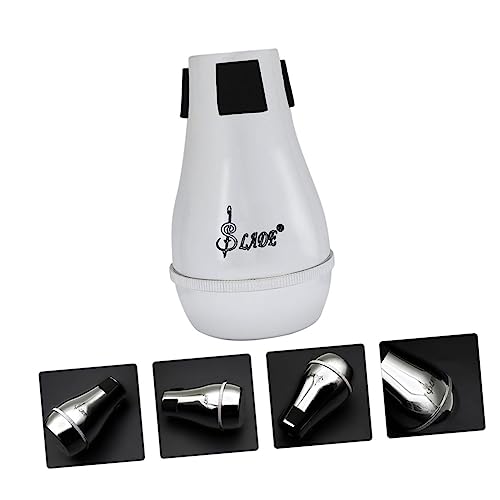 ibasenice trombone mute tuba instrument Trumpet Mute Silencer baritone Instrument mute trumpet practice mute trumpet plunger mute trombone silencer straight harmon mute music abs Component - Thumbnail 5
