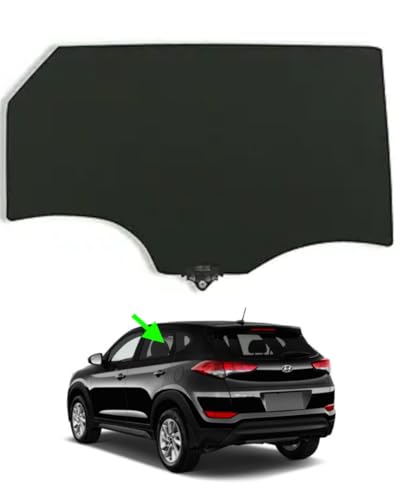 Opiniones y reviews de Fabricación de vidrio tintado Top 10. 41 Se adapta a Hyundai Tucson 2016-2021 para el conductor de Hyundai Tucson - Vidrio tintado de fábrica, aprobado por DOT, templado, FD26741YPY