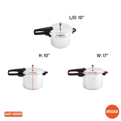 Imusa A417-80810 7 Quart Stovetop Aluminum Presure Cooker thumb #8