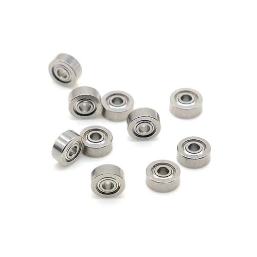Roulement MR63ZZ 3x6x2.5 mm ABEC 7 en acier miniature pour micro-moteurs et modélisme
