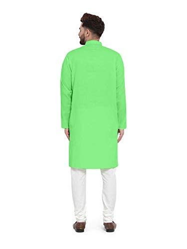 Image of Gauri Laxmi Enterprise Men's Cotton Kurta Pyjama Set