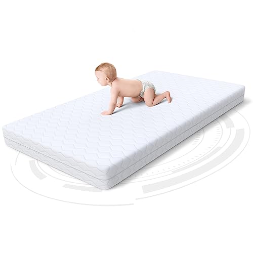 FDM Matratze 90x160 cm Härtegrad H3 Höhe 16 cm Kindermatratze Schaumstoffmatratze HR-Schaum Polyurethan-Schaum Buchweizen 7 Komfortzonen mit Hypoallergenem Waschbarem Premium-Bezug Oeko-Tex Paulo