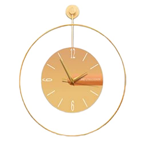 Reloj de pared silencioso sin tic tac para dormitorios y zonas de estudio
