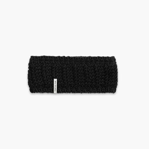 Turtle Fur Shay Ear Warmer Women's Knit Fleece Lined Headband, Black - One Size