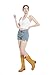 Adolilove Mid Calf Boots for Women Chunky Block Heel Women’s Tall Boots Square Toe Comfortable Casual Boots Low Heel Trendy Stylish Boots, Yellow, Size 9.5