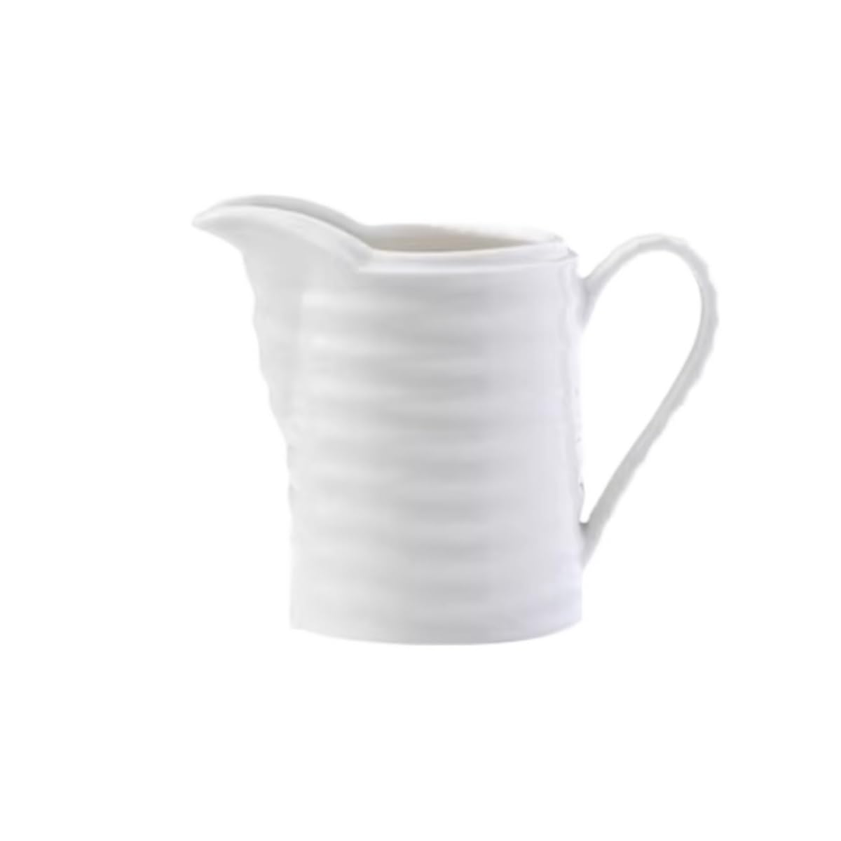MRKU Pot à Lait, saucière, Tasse à Eau, pichet, crémier, Distributeur de café, sucrier, en céramique avec Anse, Style Occidental