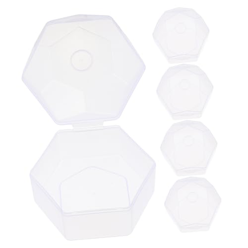 Toddmomy Pacifier Packing Box 5pcs Portable Holder Case for Baby Pacifiers Small Toys