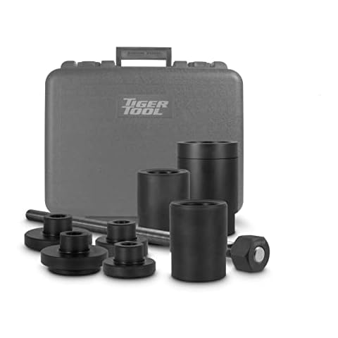 Tiger Tool Pin and Bushing Adapter 15034, to be Used with The Pin & Bushing Starter Kit for Heavy Duty Semi Trucks & Equipment, Adapter Tool for Removing Pins & Bushings Cover