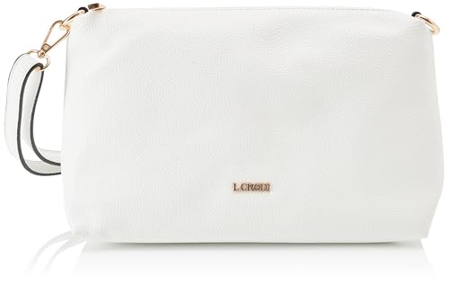 Sac à main blanc anti-tache L.Credi Ella rangement spacieux