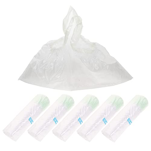 5 Rolos Saco De Cordão Descartável Forros De Treinamento Potty Descartáveis Sacos De Sanitário Penic