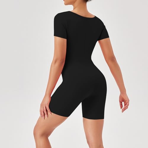 Image of Swim Rompers for Women 2026 Spring Flowy Dressy Casual Cotton Jumpsuits Beach Comfy Linen Athletic Overalls