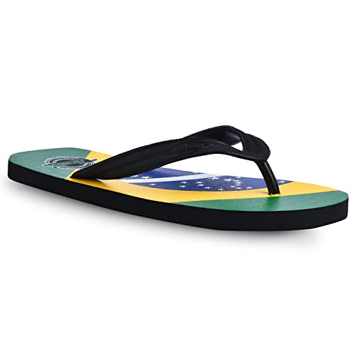 PARAGON HWK3717G Men's Lightweight, Waterproof Flip Flops | Comfortable Hawai Slippers...