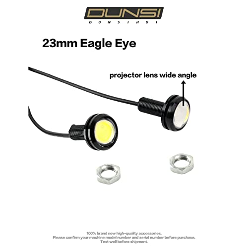 10 pares lámparas LED Eagle Eye 9W 6500K blanco xenón miniatura 5