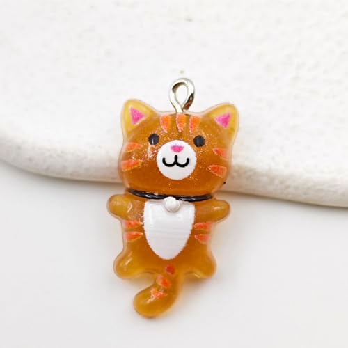 Assortiment résine chat miniature idée cadeau originale pour bijoux uniques