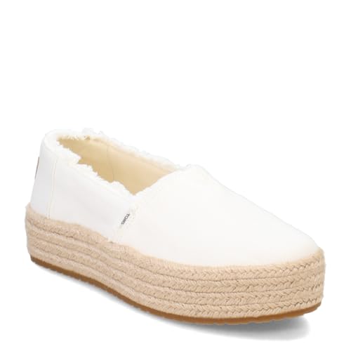 TOMS Femme Valencia Footwear, Blanc, 39 EU
