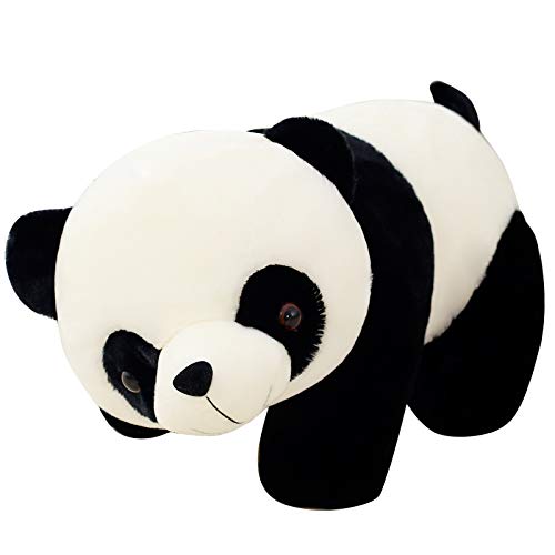 Carino Panda A Piedi Peluche Giocattolo Realistico Panda Cuscino Bambola Animale Di Peluche Bambola Del Bambino Addormentato Placare Per I Bambini Regalo Di Compleanno 80 cm Panda