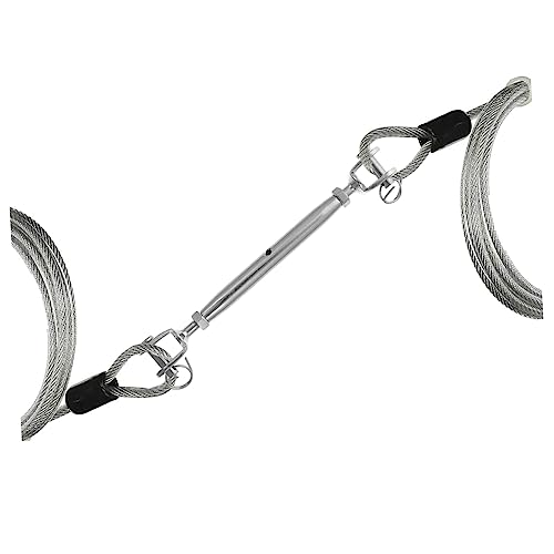 ULTECHNOVO 1pc Tornillo de Cierre para Tensores de Cable Completamente Cerrado para Uso en Camping y Exterior miniatura 6