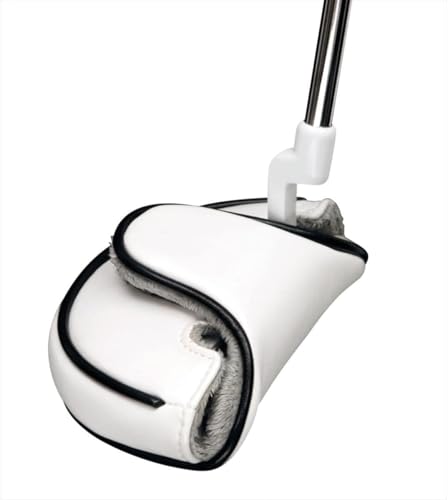 Sahara White Half Mallet Putter Head Cover