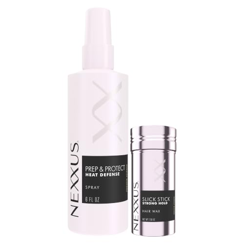 Nexxus Styling Heat Protectant Nourishing Prep & Protect Heat Defense Spray Heat Protection Spray Powered by Styleprotect Technology 6 oz