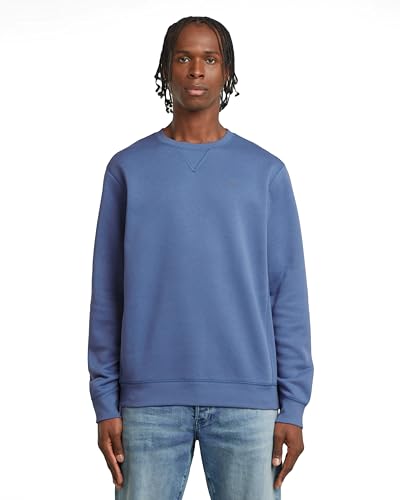 G-Star Sudaderas Premium Core para Hombre, Azul (Dutch Blue D16917-c235-g989), M