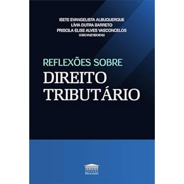 Capa do livro Reflexões Sobre Direito Tributário