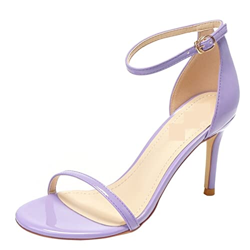 Sandales pour femmes talons hauts minces chaussures ouvertes dame pointure 5.5 UK