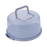 NAMOARLY Portatartas Portátil Tapa Caja De Transporte De Reutilizable Soporte Redondo Para Pasteles y Postres Para Fiestas y Celebraciones