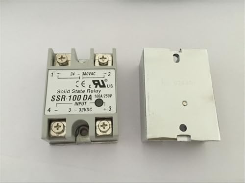 Relais SSR 100A SSR-100DA pack de 10 pour automatiser les fours et les couveuses