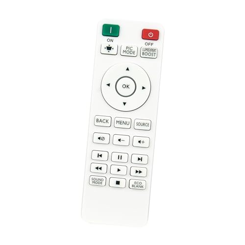 Image of RCV013 Replacement Remote Control Compatible with BENQ Full HD DLP Home Theater Gaming Projector TH575 TH685 TH671ST TH690ST TK700 TK700ST W1130 TH585 TH685P 9H.JL877.13E TH585P